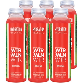 WTRMLN WTR Cold-Pressed Juiced Watermelon, Plastic Bottles