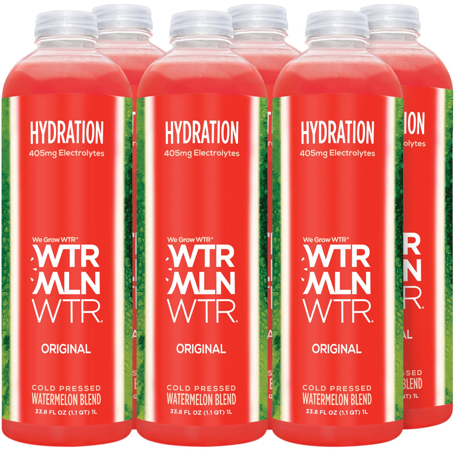 WTRMLN WTR Cold-Pressed Juiced Watermelon, Plastic Bottles