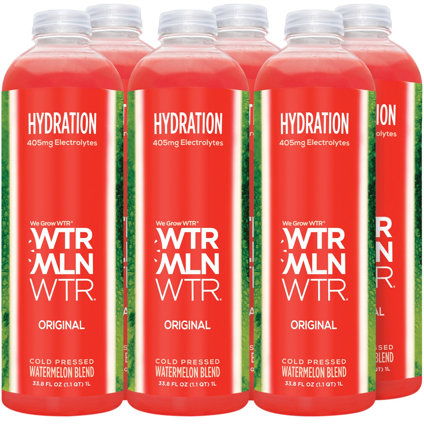 WTRMLN WTR Cold-Pressed Juiced Watermelon, Plastic Bottles
