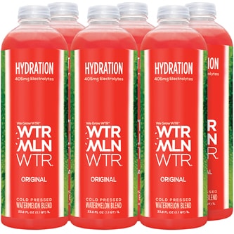 WTRMLN WTR Cold-Pressed Juiced Watermelon, Plastic Bottles