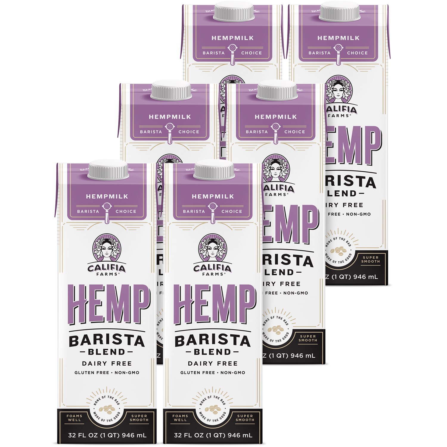 Califia Farms Hemp Barista Blend, Cartons