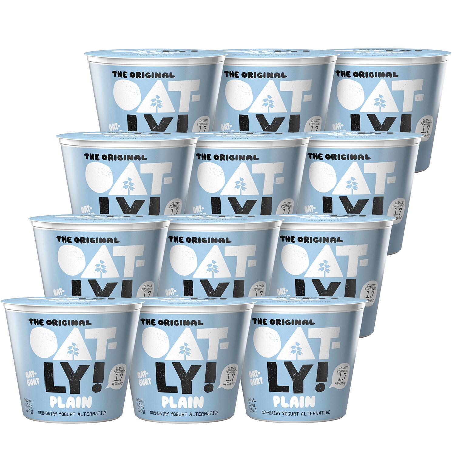 Oatly Oatgurt, Plain