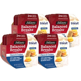 Sargento Balanced Breaks, Gouda & Sharp Cheddar with Mini Triscuits