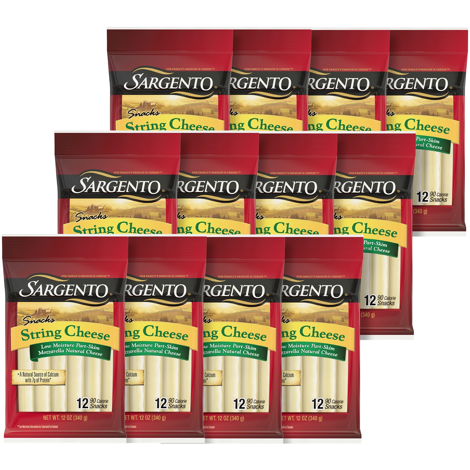 Sargento Mozzarella String Cheese
