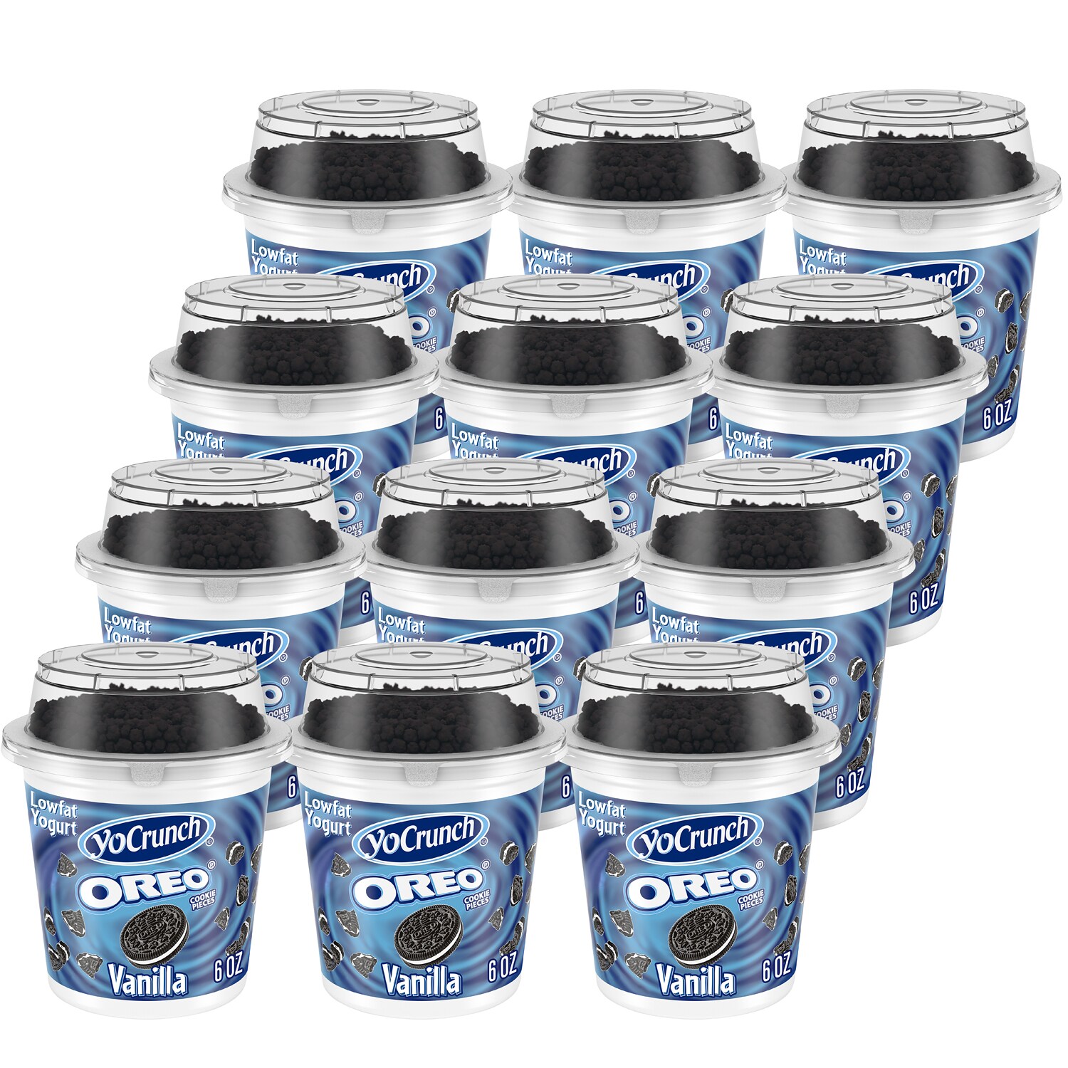 YoCrunch Lowfat Yogurt, Vanilla with Oreo Cookie Pieces