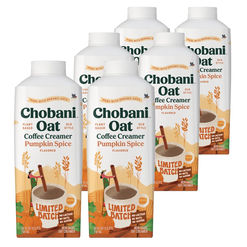 Chobani Oat Coffee Creamer, Pumpkin Spice