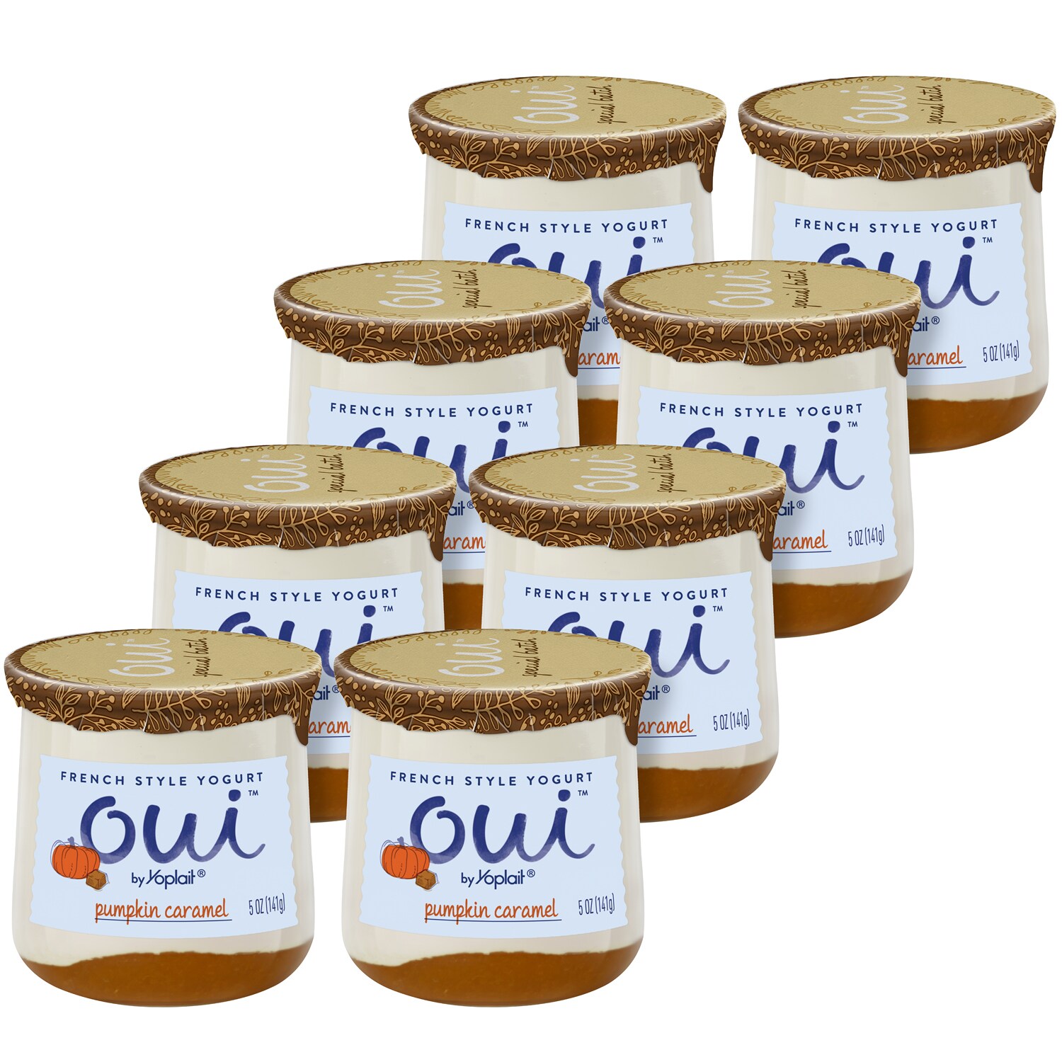Oui by Yoplait French Style Yogurt, Pumpkin Caramel
