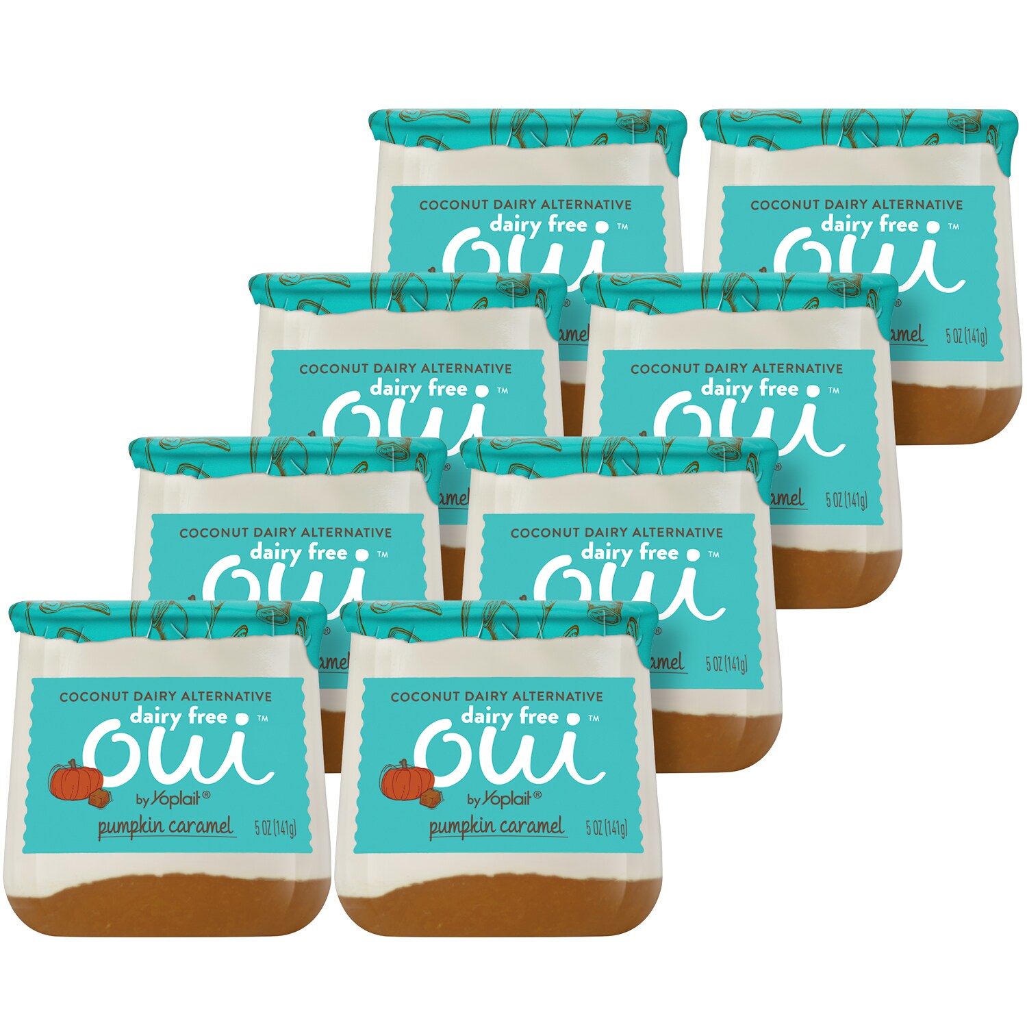 Oui by Yoplait Dairy Free Coconut Yogurt Alternative, Pumpkin Caramel