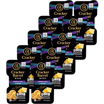Cracker Barrel Bites, Cheddar Jack & Havarti with Mini Crackers