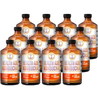 Health-Ade Kombucha, Citrus Immune Boost, Glass Bottles