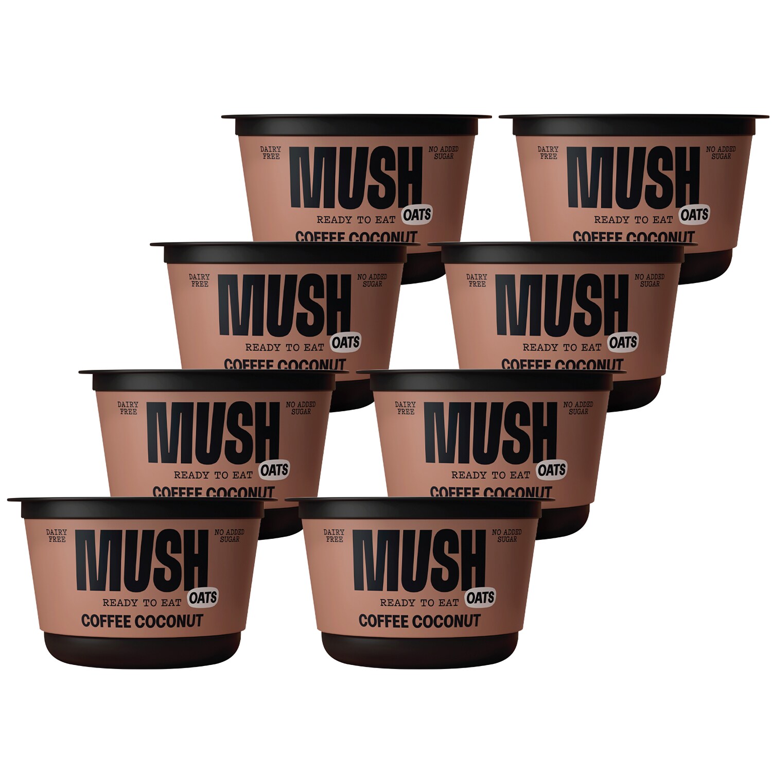 Mush Ready-to-Eat Oats, Coffee Coconut