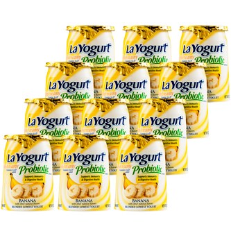 La Yogurt Probiotic Rich & Creamy Lowfat Yogurt, Banana