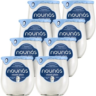 Nounos Creamery Greek Strained Yogurt, Classic Plain