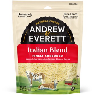 Andrew & Everett Finely Shredded Italian Blend