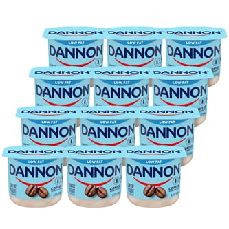 Dannon Lowfat Yogurt, Coffee