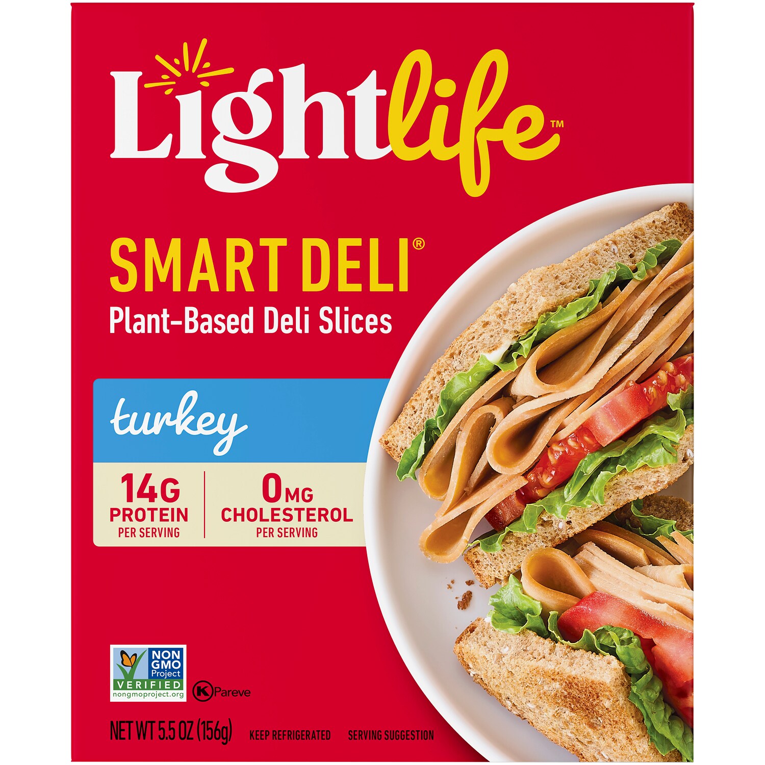 Lightlife Smart Deli Plant-Based Turkey Slices