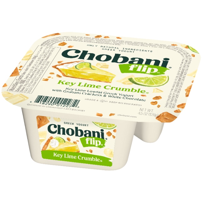 Chobani Flip Low-Fat Greek Yogurt, Key Lime Crumble