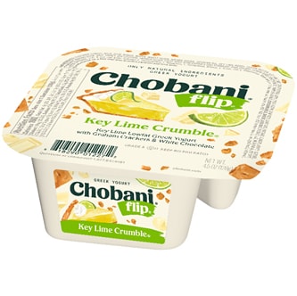 Chobani Flip Low-Fat Greek Yogurt, Key Lime Crumble