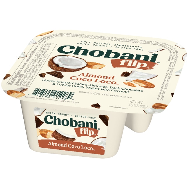 Chobani Flip Low-Fat Greek Yogurt, Almond Coco Loco