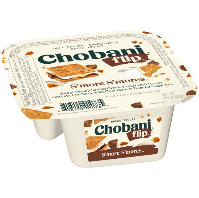 Chobani Flip Low-Fat Greek Yogurt, S'more S'mores