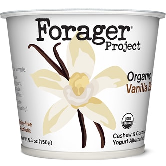 Forager Organic Dairy-Free Cashewmilk Yogurt Alternative, Vanilla Bean
