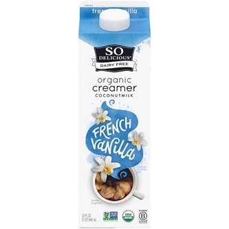 So Delicious Dairy Free Coconutmilk Creamer, French Vanilla