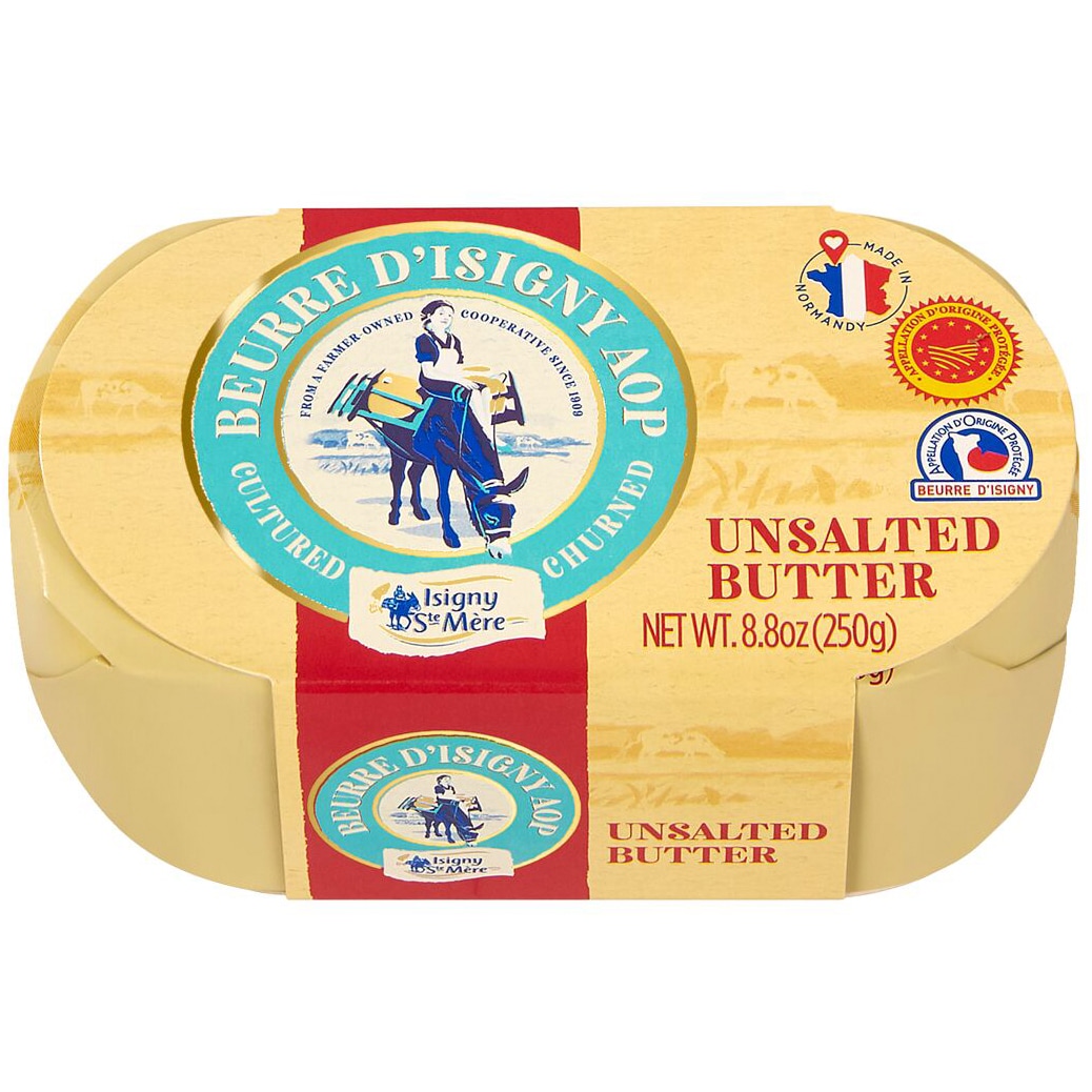 Isigny Ste Mère Beurre D'Isigny, Unsalted Butter