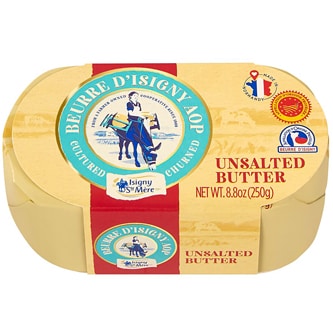 Isigny Ste Mère Beurre D'Isigny, Unsalted Butter