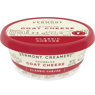 Vermont Creamery Crumbled Goat Cheese, Classic Chèvre
