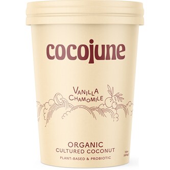 Cocojune Organic Cultured Yogurt, Vanilla Chamomile