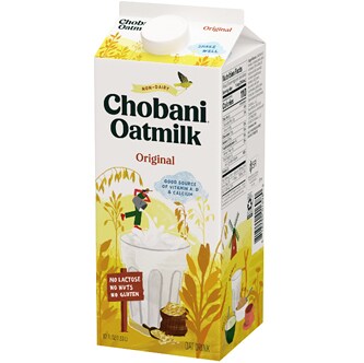 Chobani Oatmilk, Plain, Carton