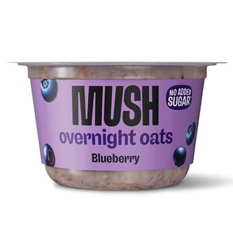 Mush Ready-to-Eat Oats, Wild Blueberry