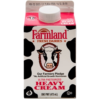 Farmland Ultra-Pasteurized Heavy Cream | FreshDirect