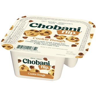 Chobani Flip Low-Fat Greek Yogurt, Cookie Dough