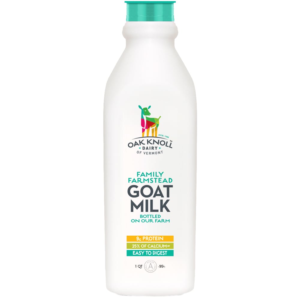 Oak Knoll Dairy 100% Goat Milk, Plastic Bottle