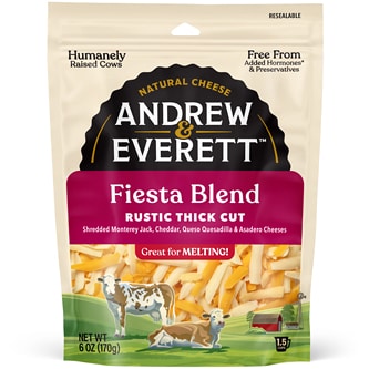 Andrew & Everett Rustic Thick Cut Shredded Fiesta Blend