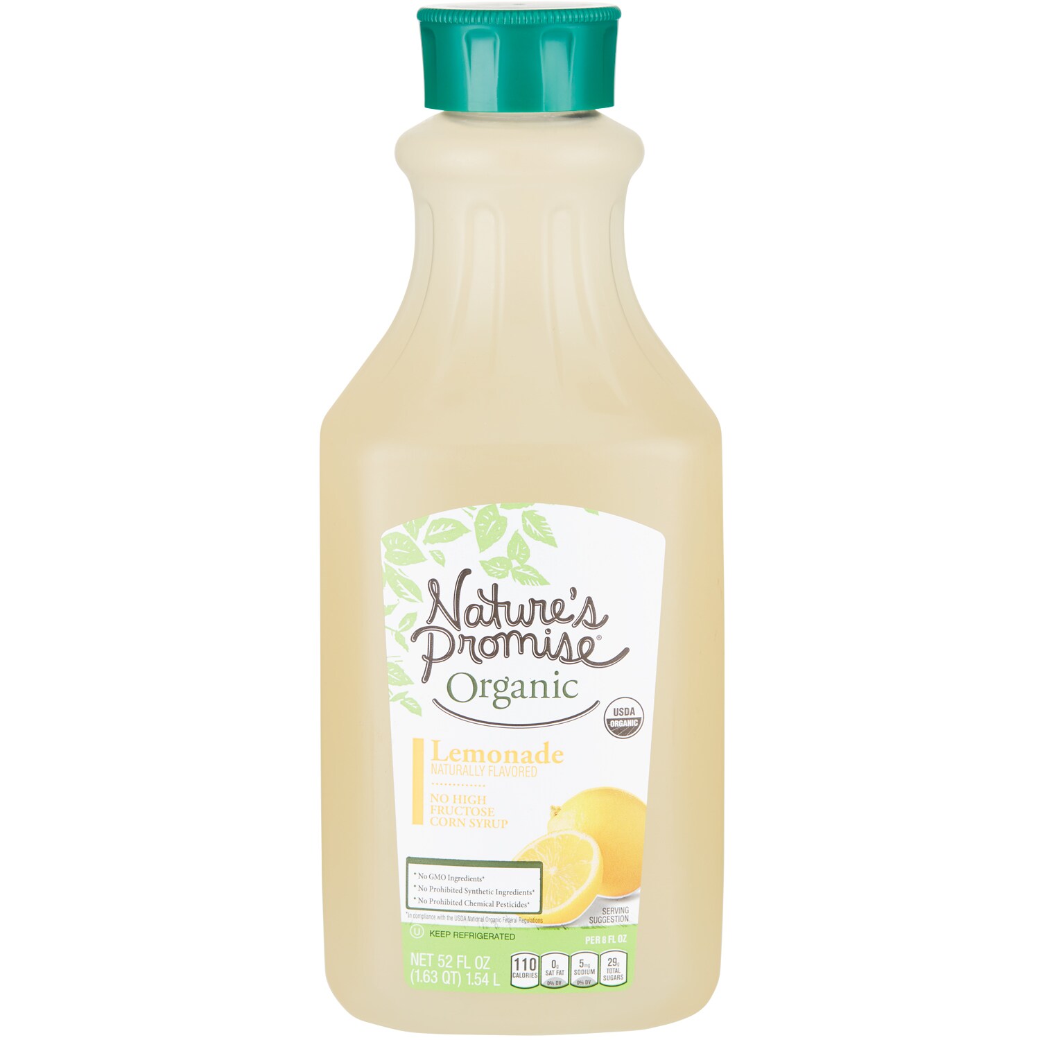Nature's Promise Organic Lemonade, Plastic Bottle