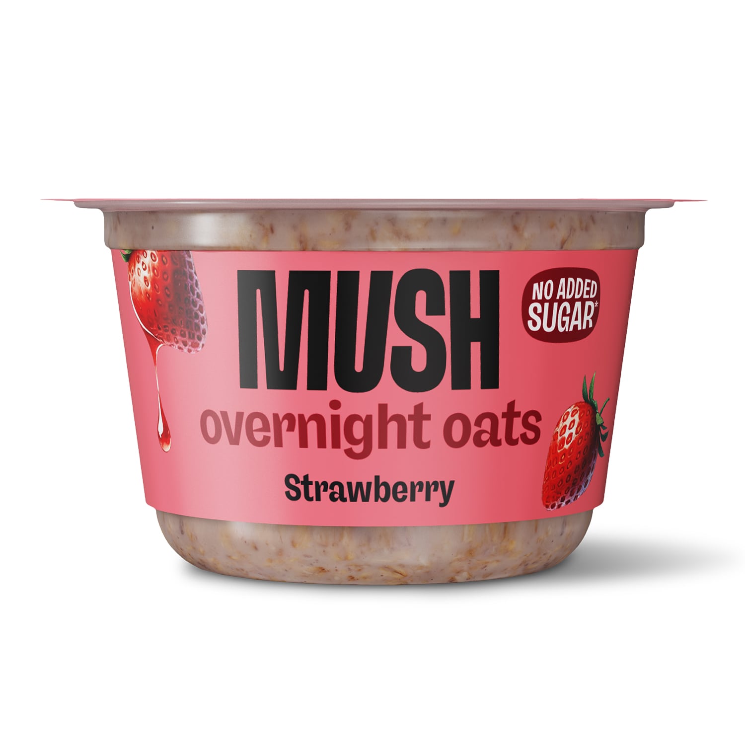 Mush Ready-to-Eat Oats, Strawberry