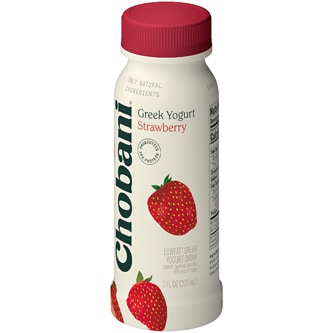 Chobani Low-Fat Greek Yogurt Drink, Strawberry