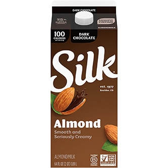 Silk Almondmilk, Dark Chocolate, Carton