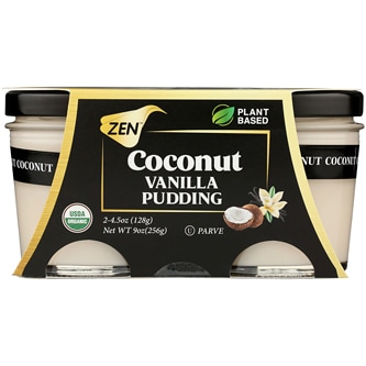Zen Plant-Based Coconut Milk Pudding, Vanilla