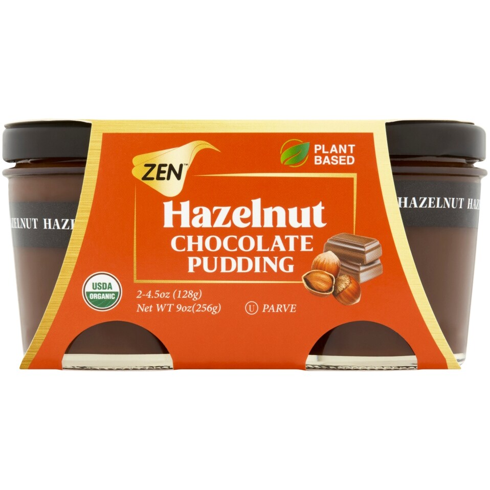 Zen Plant-Based Pudding, Hazelnut Chocolate