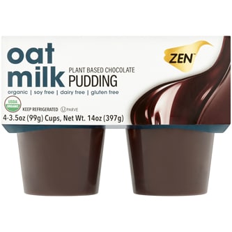 Zen Plant-Based Oat Milk Pudding, Chocolate