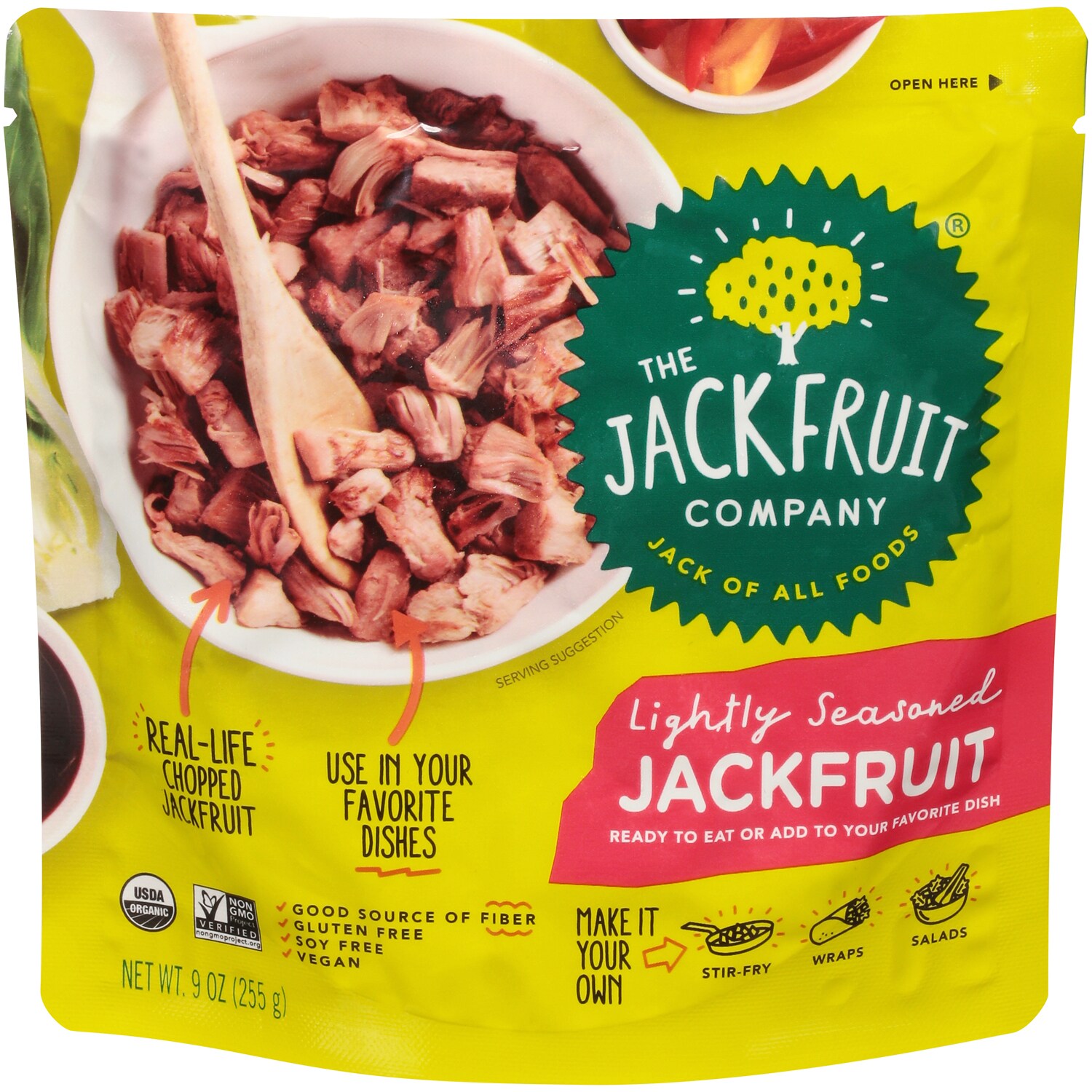 The Jackfruit Company Jackfruit, Lightly Seasoned
