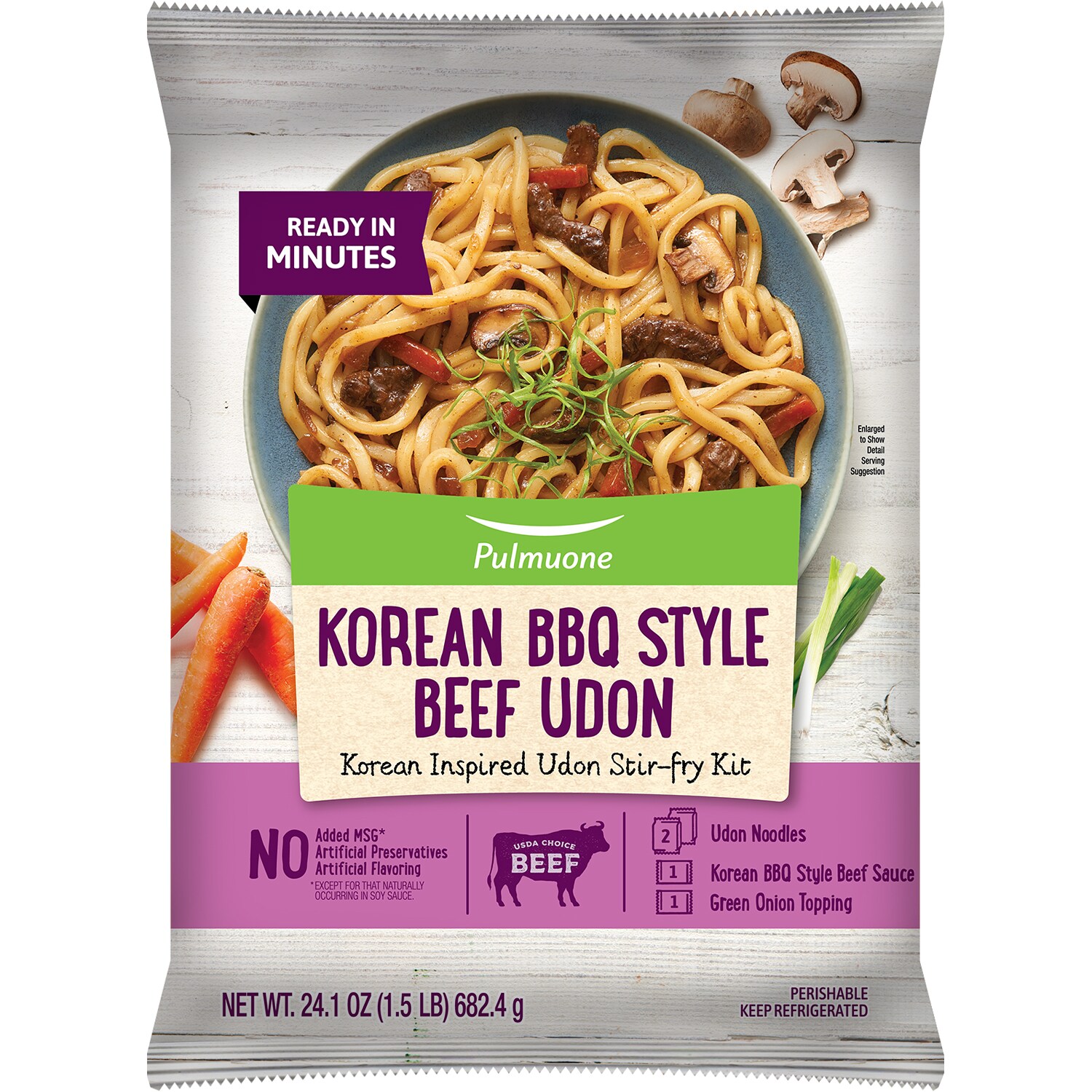 Pulmuone Korean BBQ Style Beef Udon