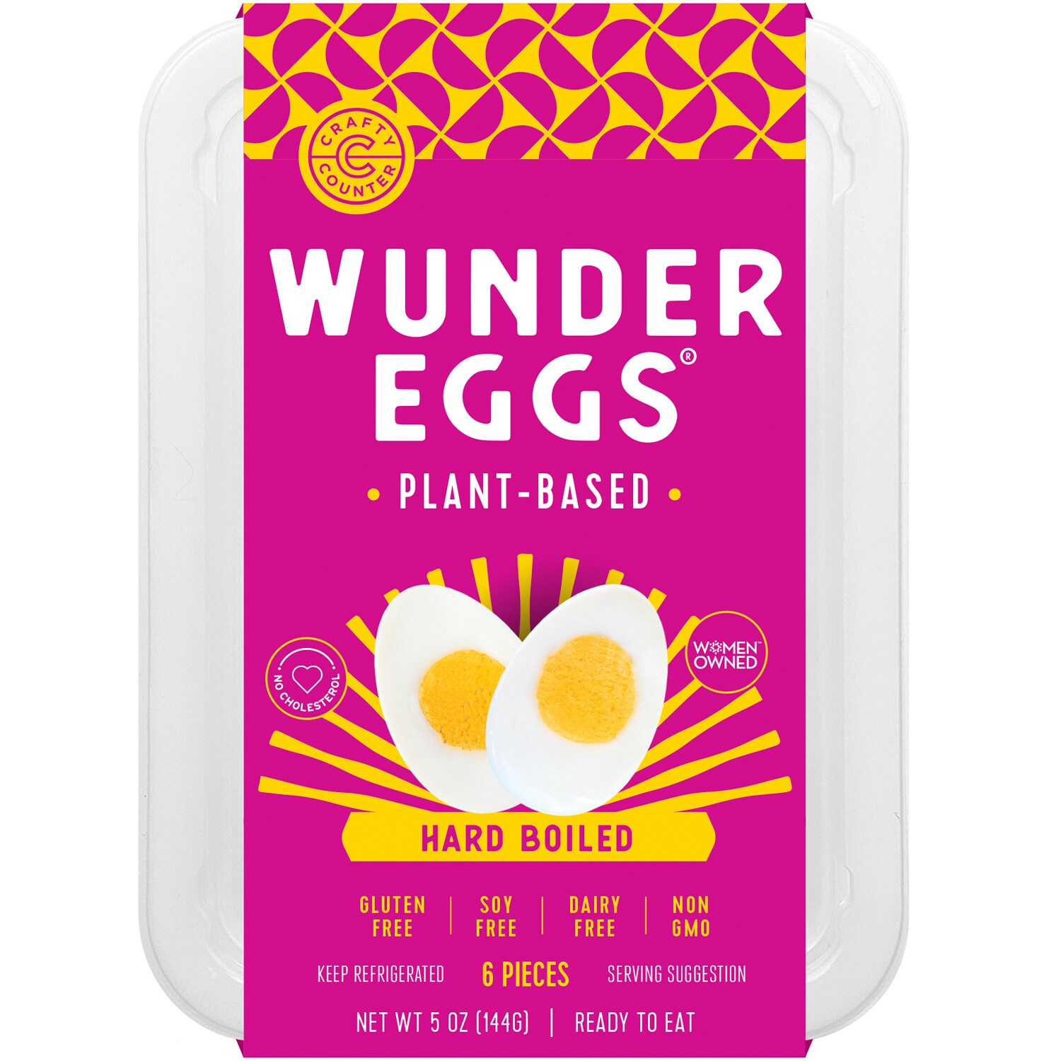 WunderEggs Plant-Based Hard Boiled Eggs
