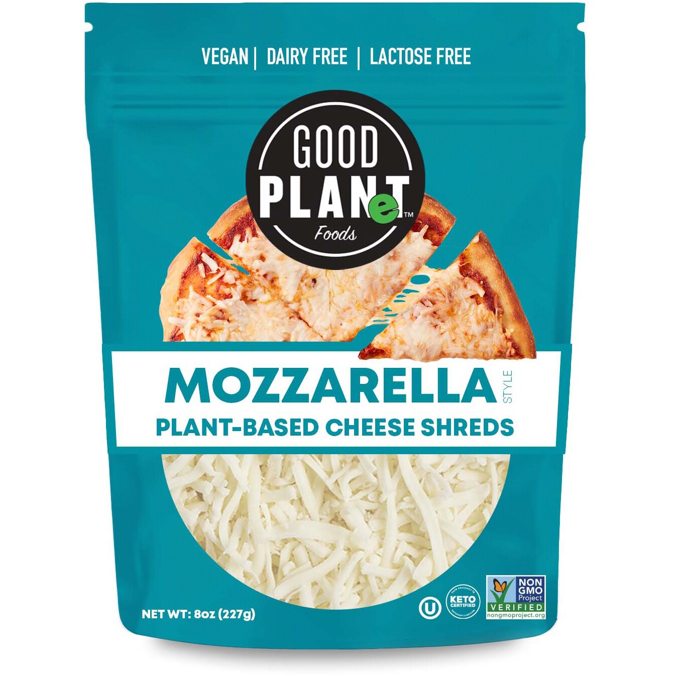 GOOD PLANeT Foods Plant-Based Cheese, Mozzarella Shreds