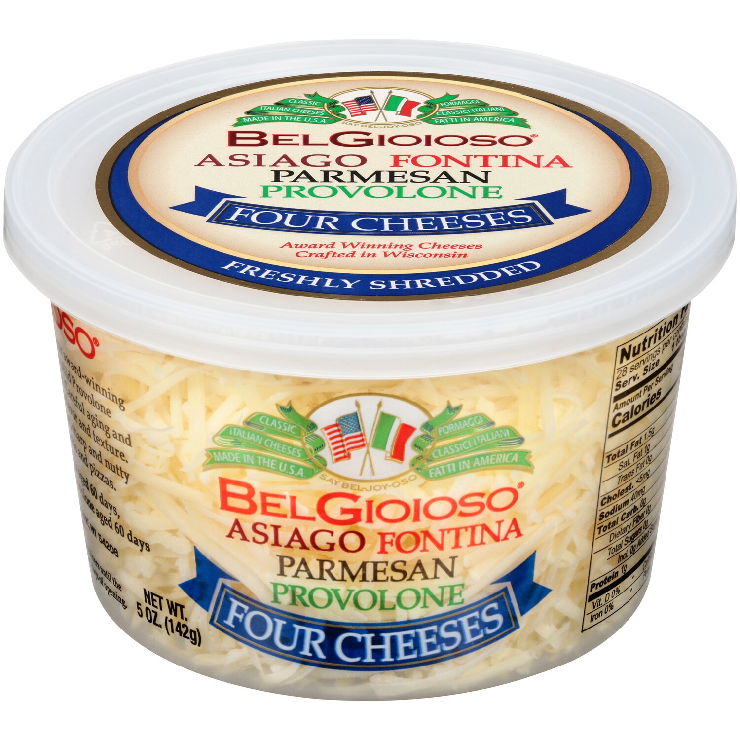 BelGioioso Freshly Shredded Four Cheese