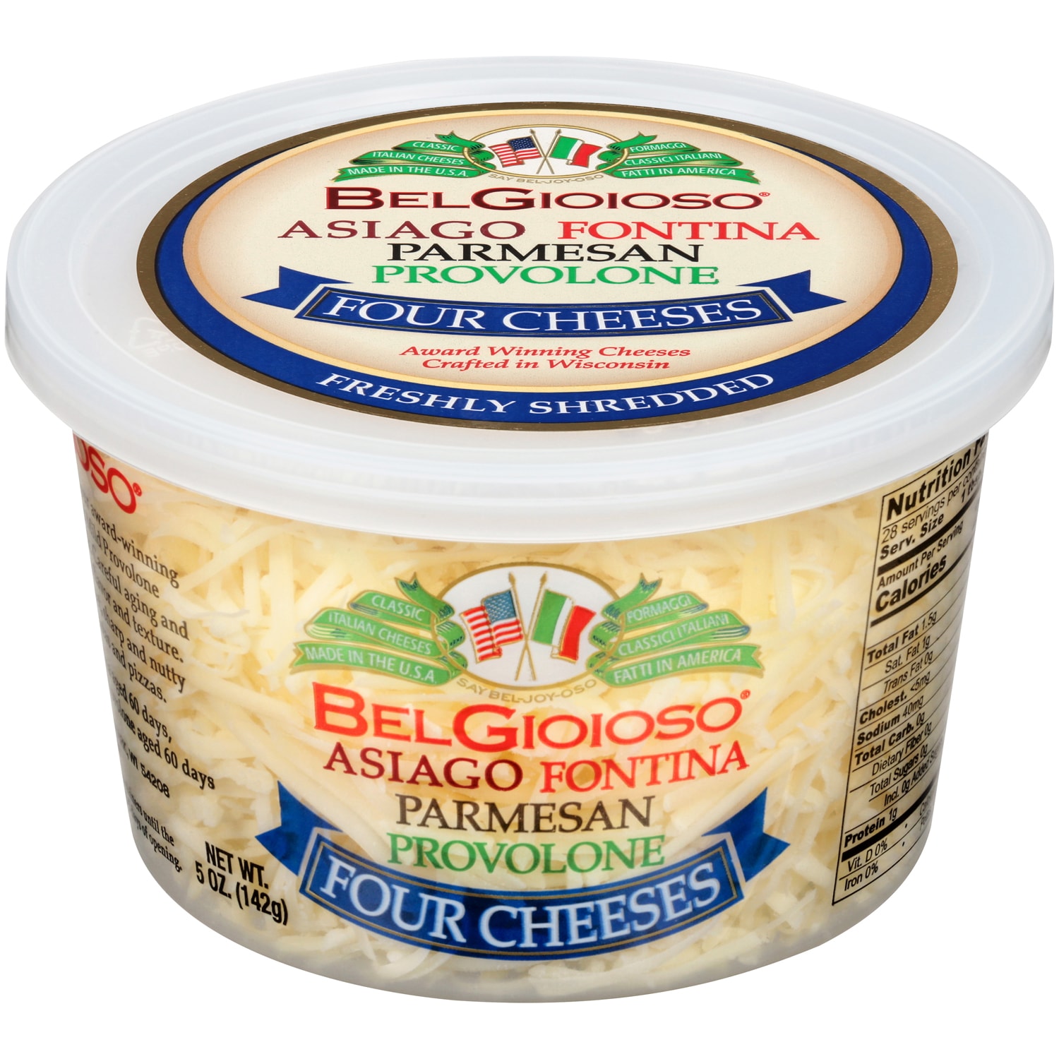 BelGioioso Freshly Shredded Four Cheese