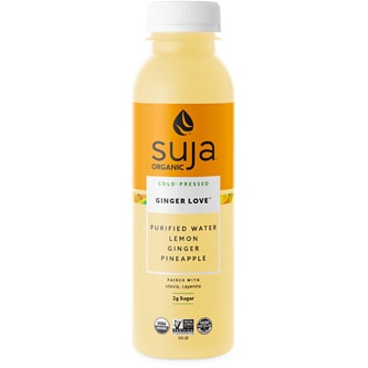 Suja Organic Cold Pressed Juice, Ginger Love, Plastic Bottle